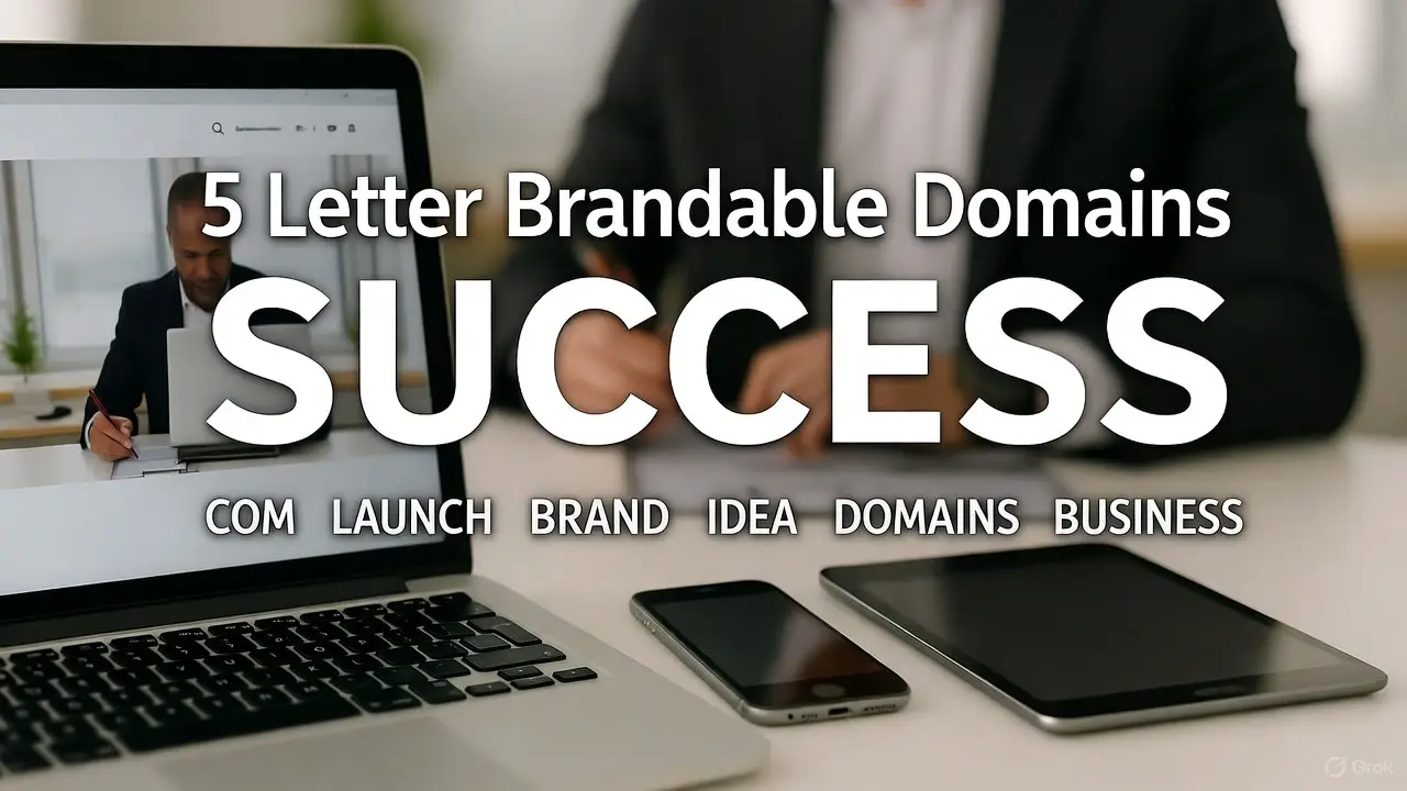 The Hidden Power of Five Letter Dot Com Domains